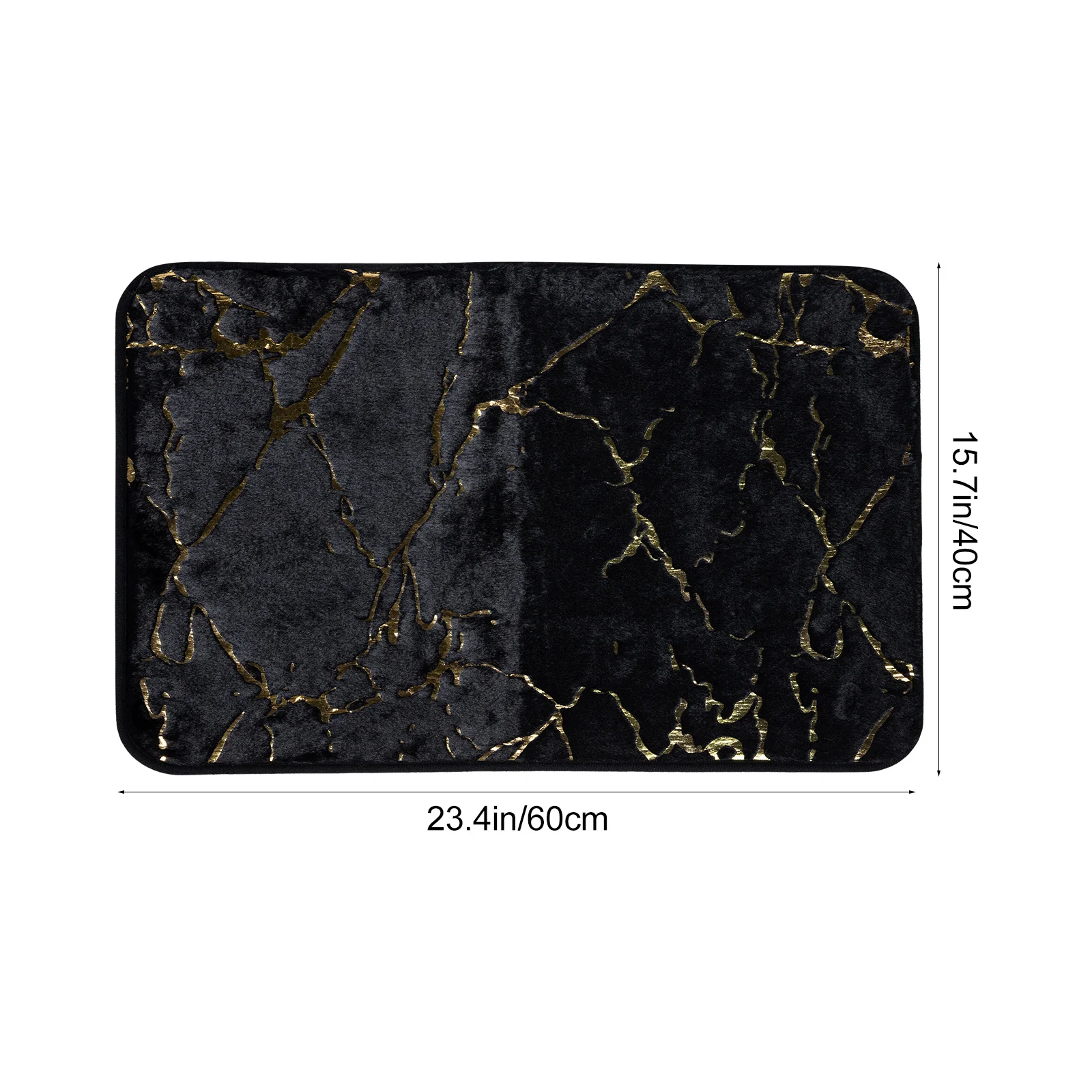 

Bath Mat for Tub Non-slip Floor Mats Bathroom Thickened Fast Drying Absorb Water Shower Rugs Absorbing Bathtub Black