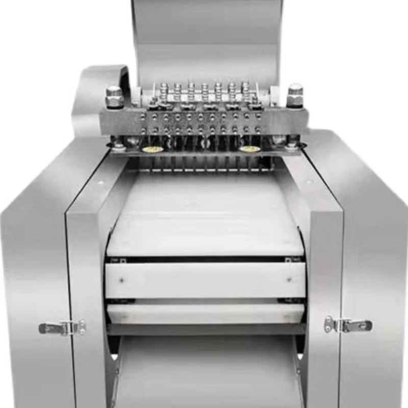 Automatic cutting machine, commercial canteen dicing and chopping machine small