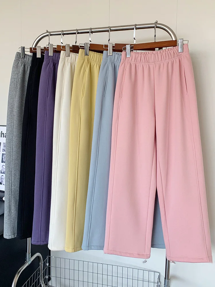 Pantaloni a gamba larga Vintage Donna Primavera-Estate Slim-Fit Grunge Urban Hipster Cintura a pieghe Fasce in twill modale ad asciugatura rapida 2025