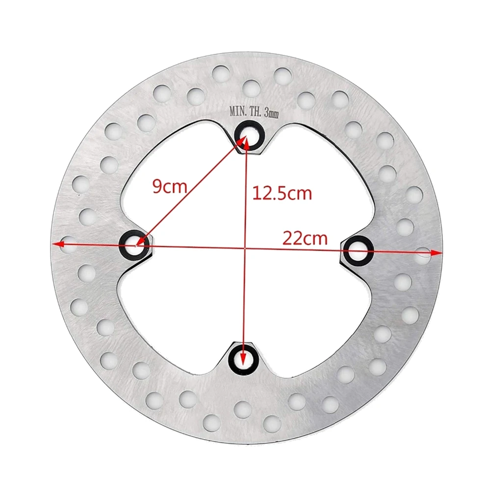 Motorcycle Rear Rotor Brake Disc for Honda 125Cc XLV Varadero 125 400Cc TRX400X TRX400EX 250Cc XR 250 for Suzuki