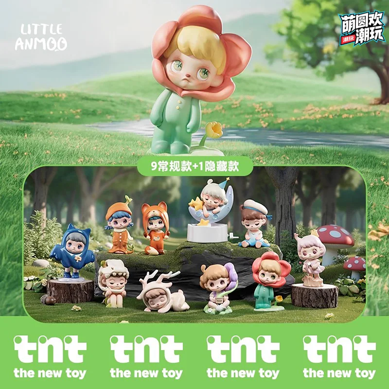 

In Stock Genuine Tntspace Amo Anmoo Listen Series Blind Box Handheld Cute Trendy Play Desktop Ornament Doll Fan'S Kawaii Gifts