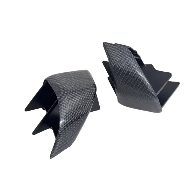 Para ducati streetfighter v4 v4s v4r 2018-2023 2022 2024 motocicleta de fibra de carbono asas fixas aerodinâmicas spoilers vento fixo capa