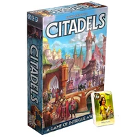Edición revisada de Citadels, juego de mesa: ¡Mestre Builder Showdown! , A partir de 10 años, 2-8 jugadores, tiempo de reproducción de 30 a 60 minutos