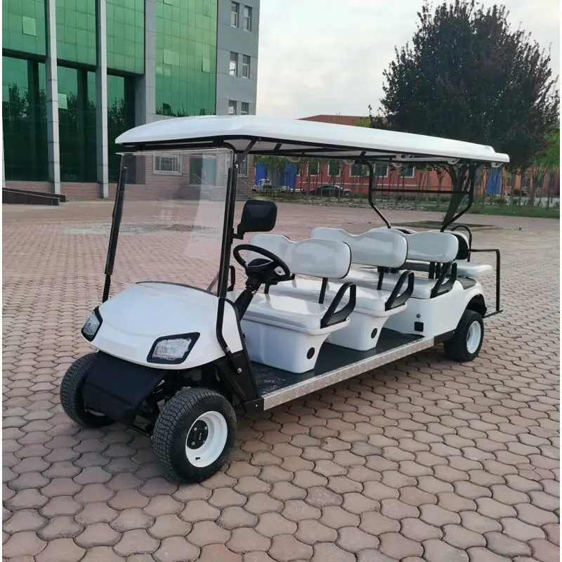 2022 Classic Smart Low-Speed Electric Golf Cart Open Type Electric Sightseeing Four-Wheeler Beach Off-Road Electric Vehicle