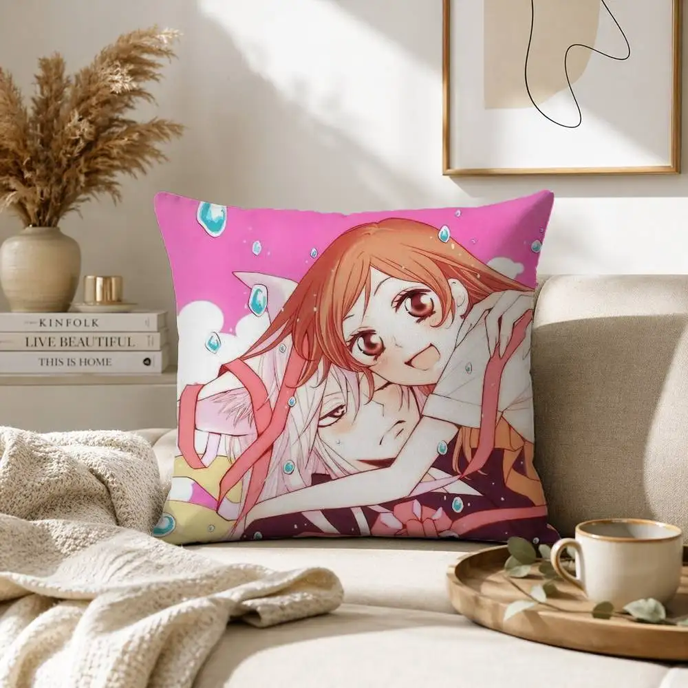 Kamisama Kiss Tomoe x namami Pillow Case for Sofa Living Room Home office Decor Protective Cover