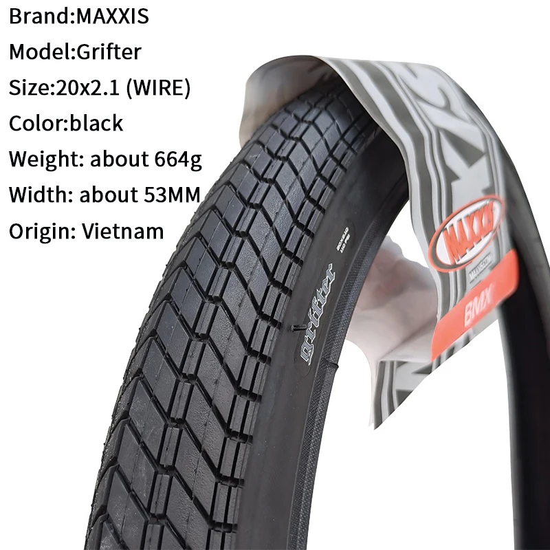 MAXXIS DETONATOR GRIFTER TORCH WIRE BICYCLE TIRE OF BMX 451 406 20 INCH Bicycle Tire