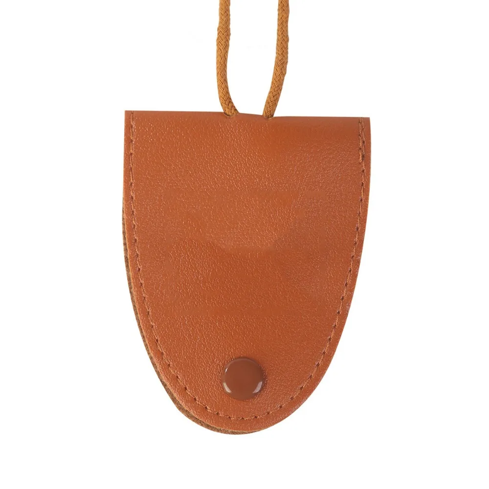 

Simple Leather Eyeglasses Storage Bag Pendant Storage Hanging Rope Multifunction Glasses Clip Unisex Hanging Sunglasses