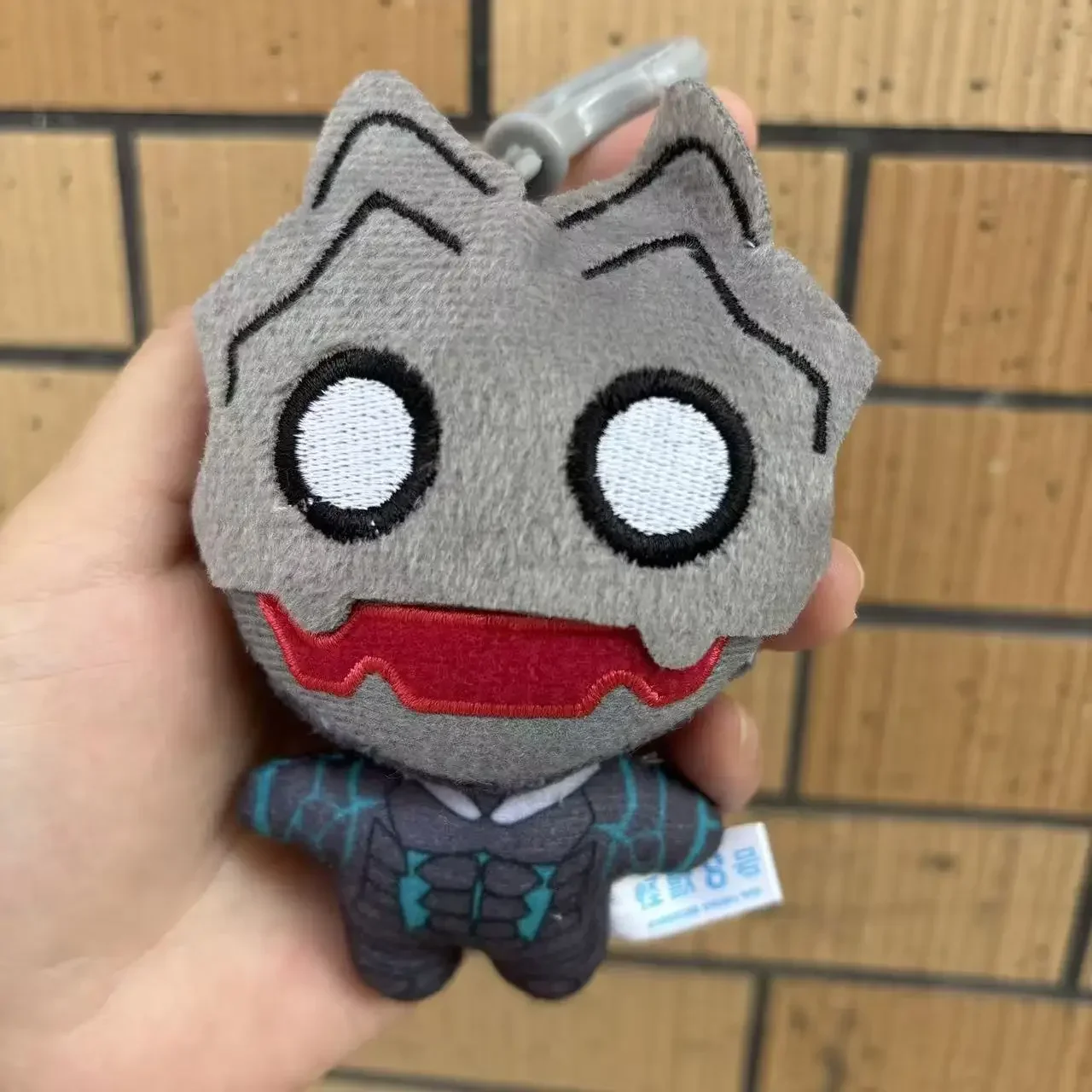 Japanese Hot Blooded Anime Kaiju No. 8 Monster 10cm Q-version Cartoon Plush Toy Pendant Kawaii Doll Children's Birthday Gift