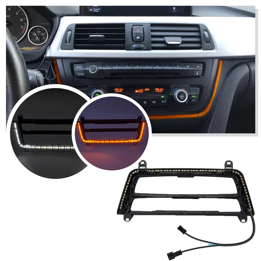 

LED Air conditioning area Surround Ambient Lighting For BMW 3 4 series F30 F31 F34 F32 F33 F36 M3 M4 Atmosphere Lamp