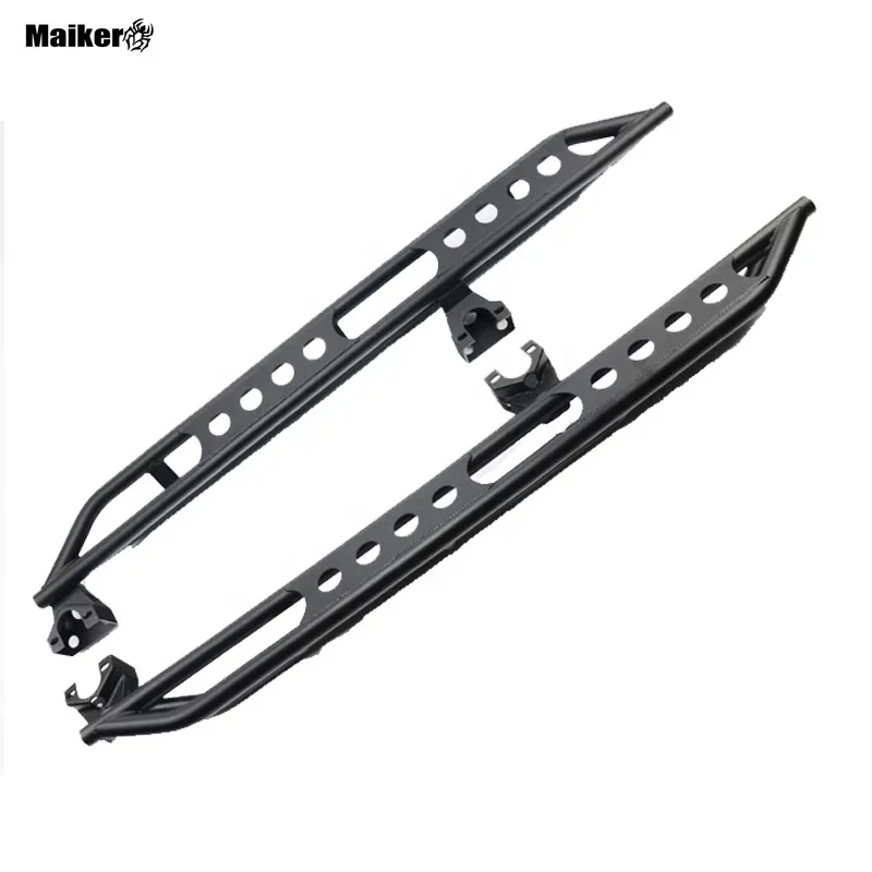 4 Doors Three tubes side step running board for Jeep wrangler JL bull bar accessories nerf bar from maiker custom