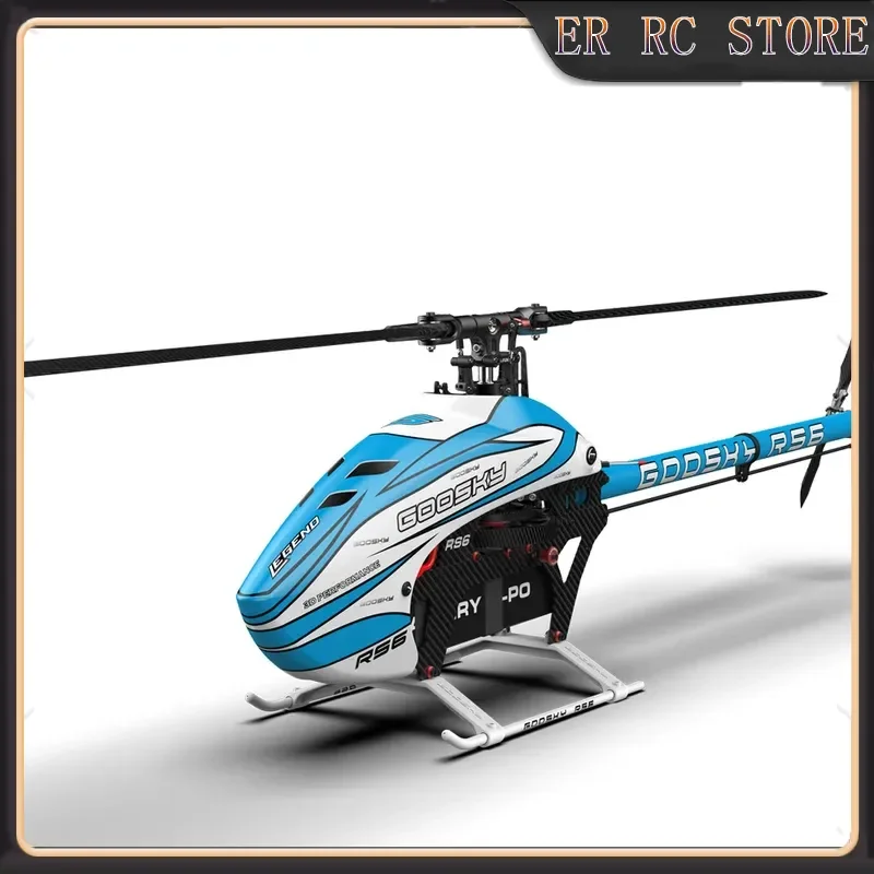 GOOSKY RS6-600 3D Electric RC Helicopter Remote-Controlled Aerobatic Model Spacecraft Race Aircraft Kit for Modification