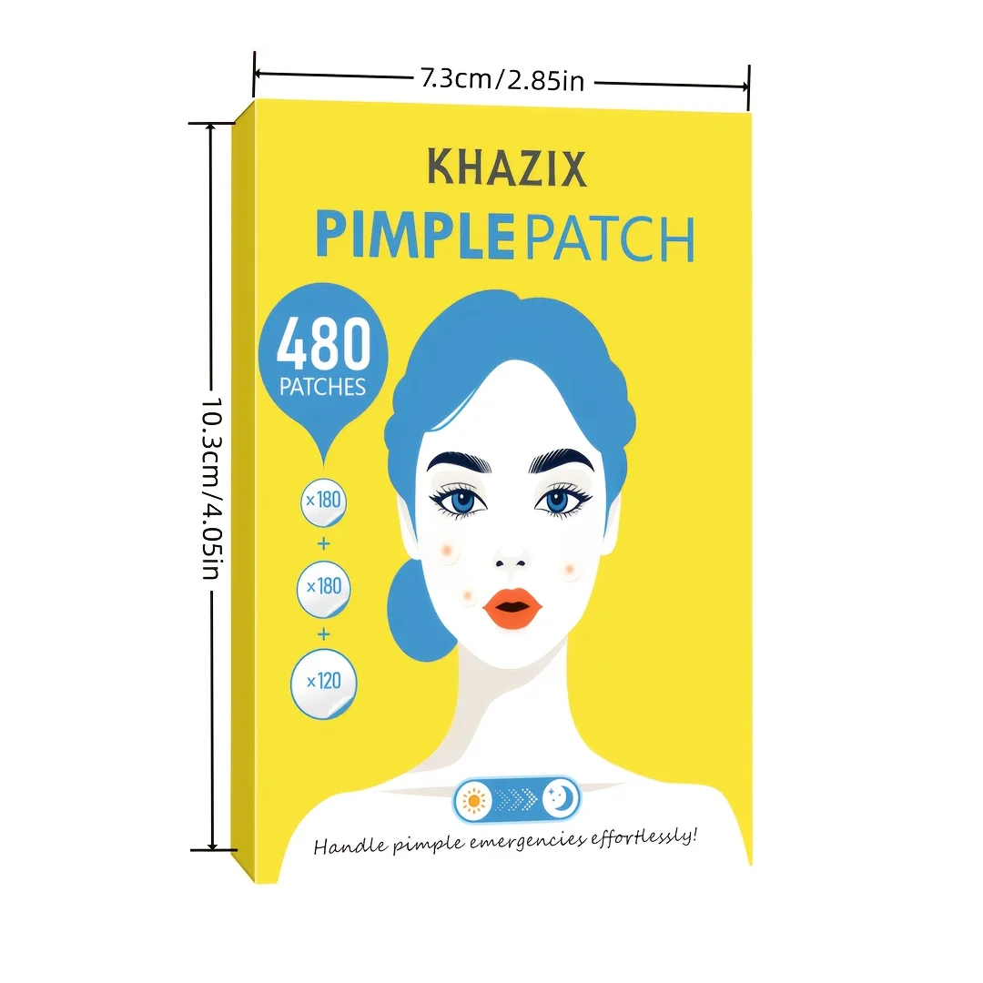 48 قطعة من رقع حب الشباب المهدئة للبشرة - تقنية الغروانية المائية تعالج بلطف العيوب، حماية غير مرئية. #2