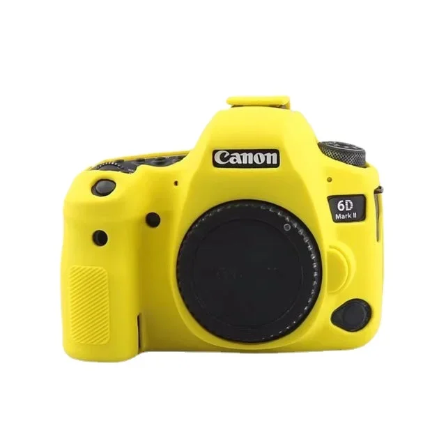 6DII Silicone Armor Skin Case Body Cover Protector do Canon EOS 6D Mark II 2 6D2 6DII DSLR Digital Camera TYLKO