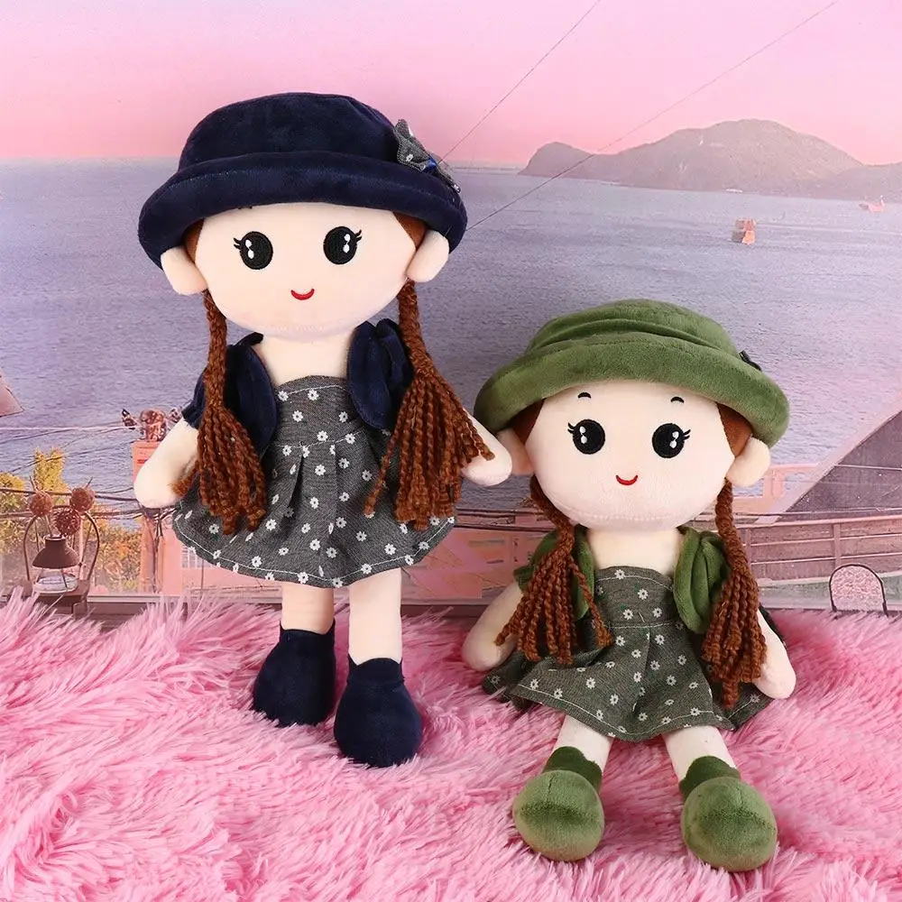 Weiche süße Schatz-Lappenpuppe, 35 cm, abnehmbarer Kuschelhut, schlafendes Baby, Stofftiere, Puppe, Mädchen, Stoffpuppe, Prinzessinnenpuppe