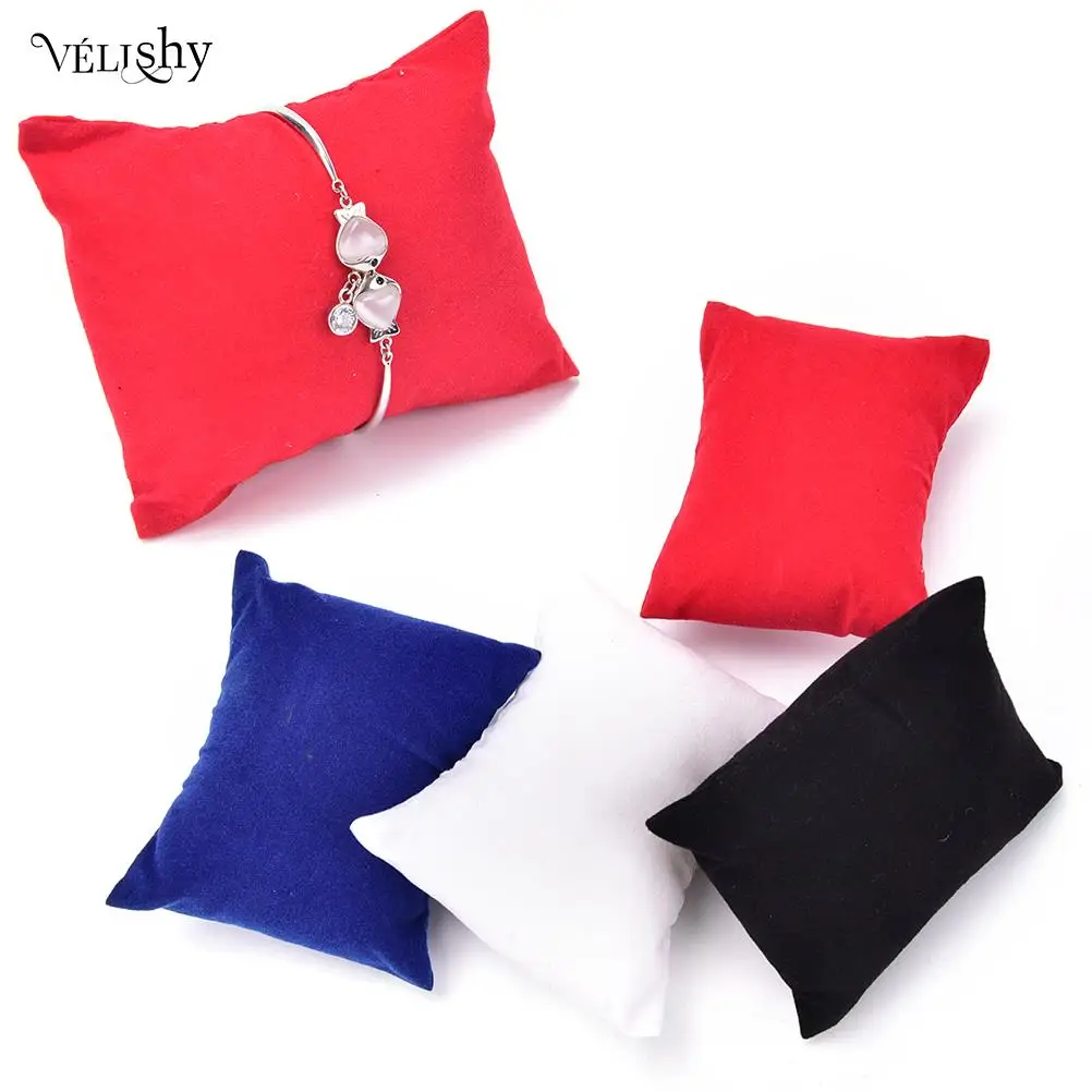 5pcs/lot Jewelry Bracelet Bangle Pillow Display Holder Watch Holder Display Bracelet Pillow Cushion