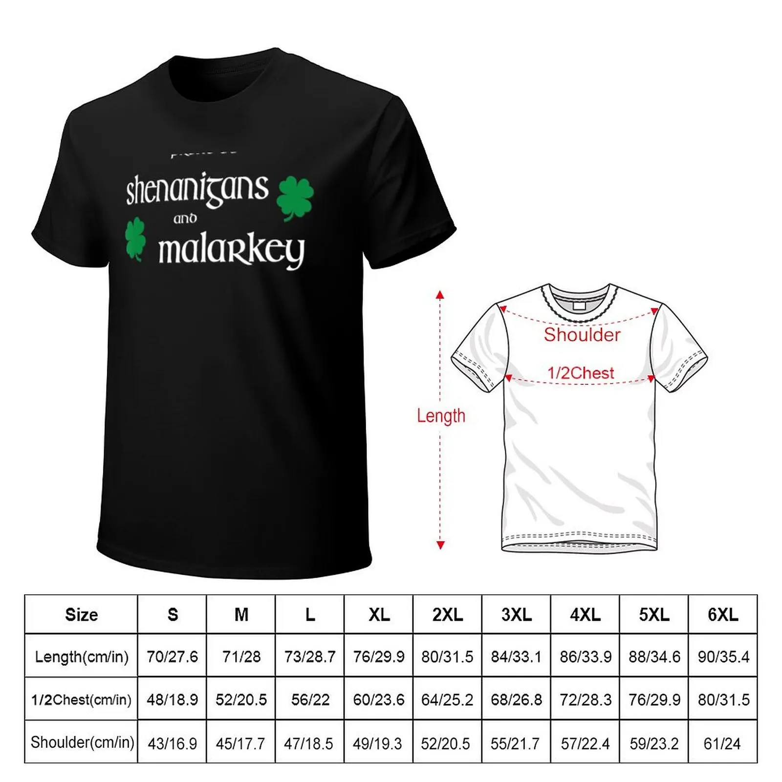 Prone To Shenanigans And Malarkey Irish Pride T-Shirt Basic All Season Solid T-Shirt