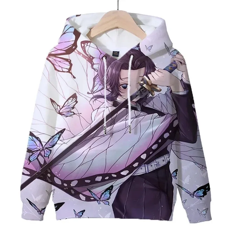 2025 Herfst Mode 3D Demon Killer Kamado Nezuko Hoodie Gedrukt Sportkleding Kleding Trui Lange Mouwen Mannen en Vrouwen
