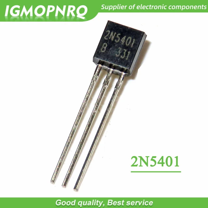 100PCS 2N5401 TO-92 TO92 0.3A 160V PNP Transistors new original