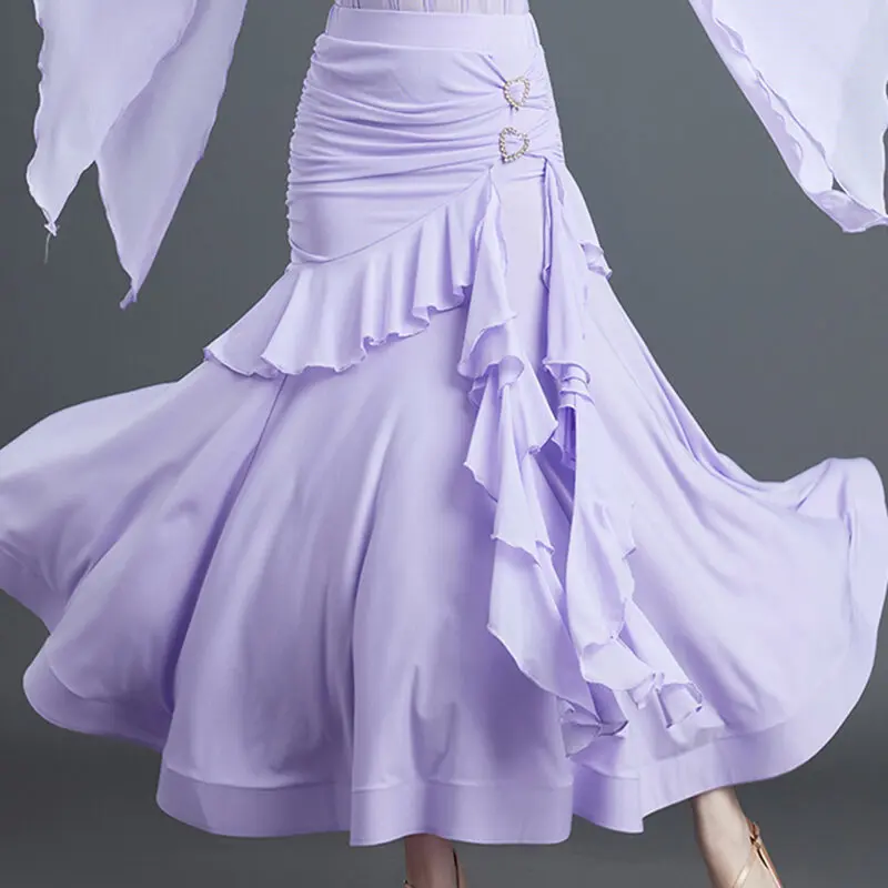 

Waltz Dress 2024 New High Quality Costume Waltz Dress Three Dimensional Shaped Flowers Woman Costume Stage Costume