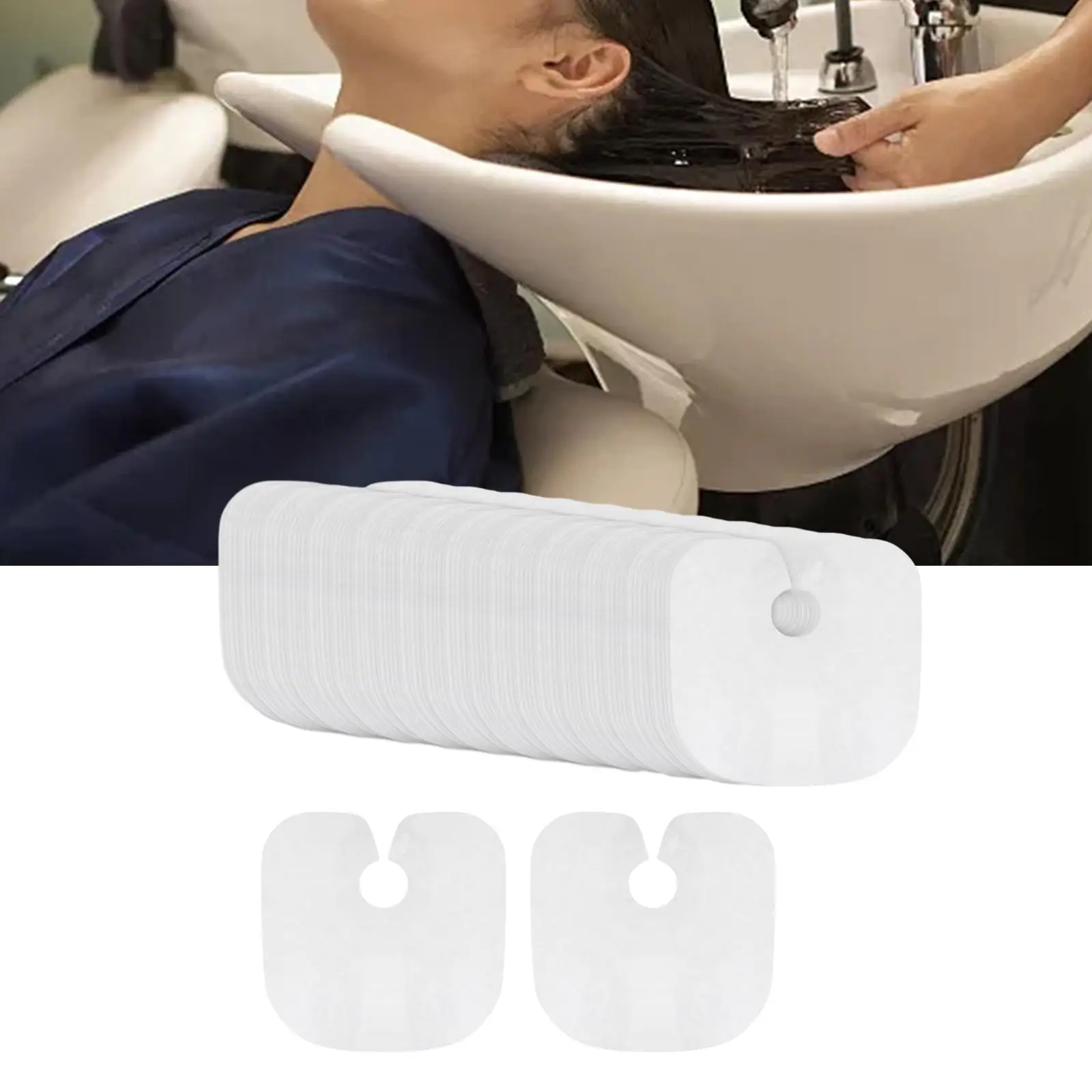 Disposable Salon Cape Apron Accessory for Barbers Perming Salon Hairdressing