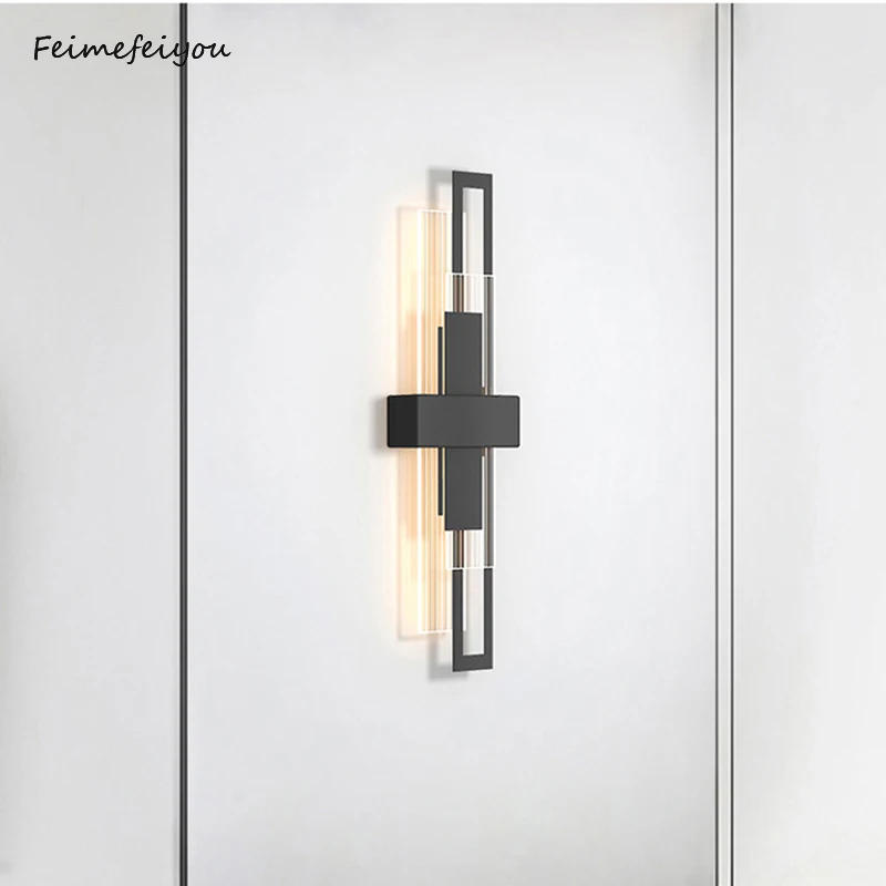 

LED Wall Lamp Indoor Lighting Sconce Modern Lights For Home Hotel Corridors Bedside Living Room House Bedroom Decoration