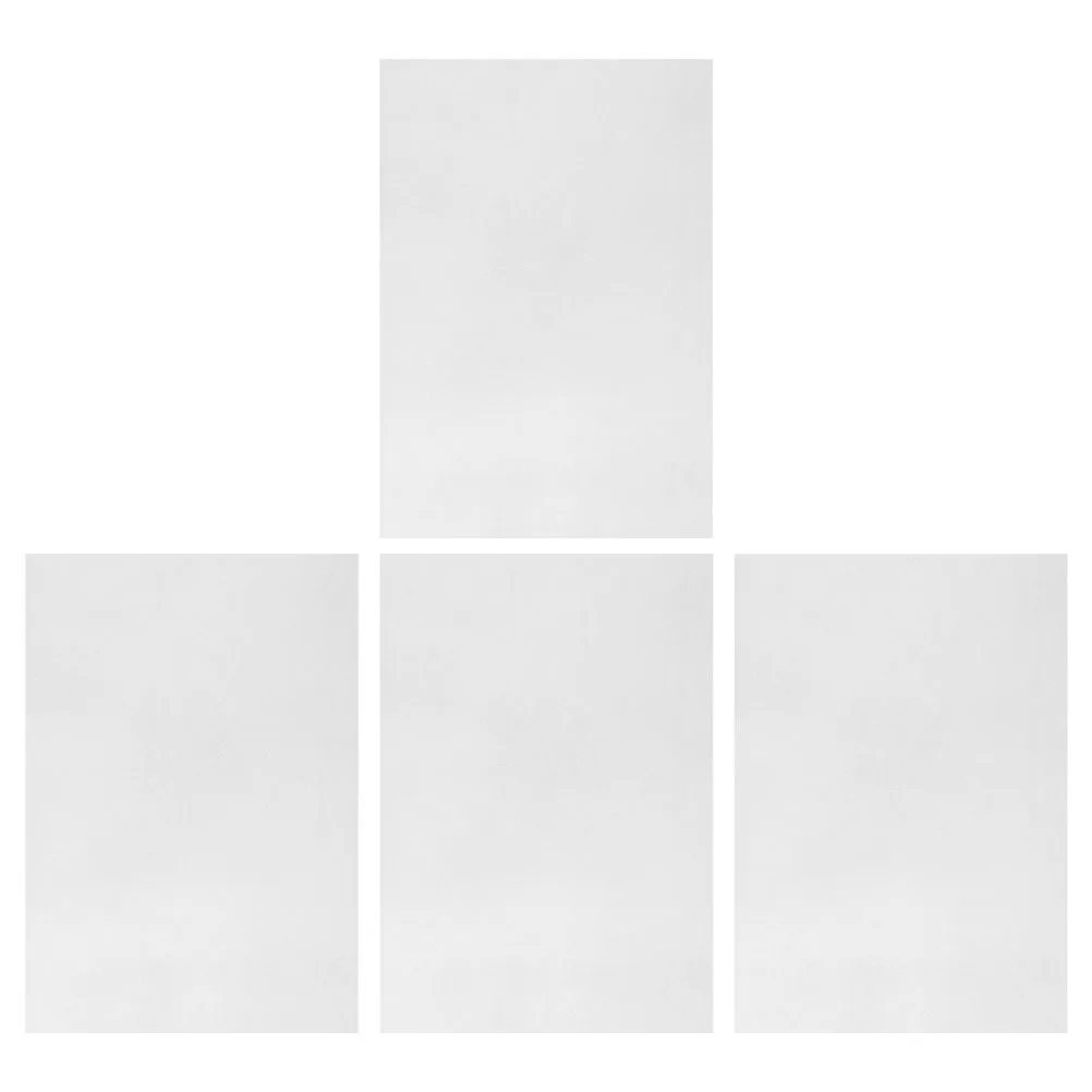 4 قطع من أوراق الانكماش الحراري المتوهجة ليلاً، أوراق فيلم ناعمة وشفافة قابلة للانكماش يمكنك صنعها بنفسك لفن الحرف اليدوية والحماية الإلكترونية #2