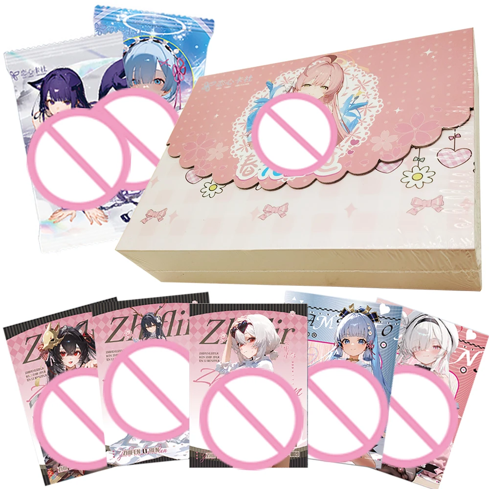 

Popular Anime and Game Goddess Card Boy Like Cute Beautiful Girl Creative Acrylic Quicksand Card Toy Exquisite Christmas Gifts