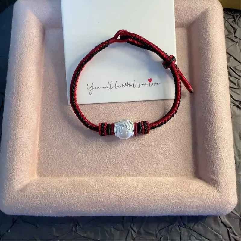 

Anime Love and Deepspace Game Xavier Rafayel Zayne Caleb Sylus Unisex 2025 Cute New Handwoven Bracelet Silver Accessory Gift