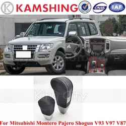 CAPQX For Mitsubishi Pajero V93 V97 V87 Car Accessories Gear Shift Knob Gearbox Shift Lever Transfer Case Handle