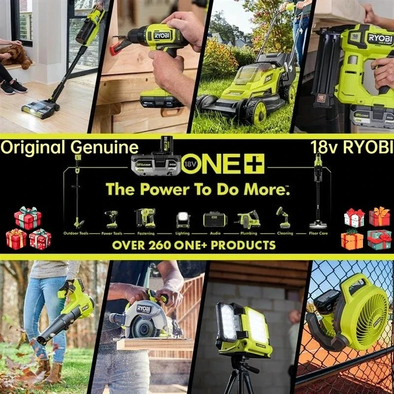 

Оригинальный литий-ионный аккумулятор RYOBI P108 18V One+ с высокой емкостью для электроинструментов, совместимый с P104, P107, RB18L50, RB18L20