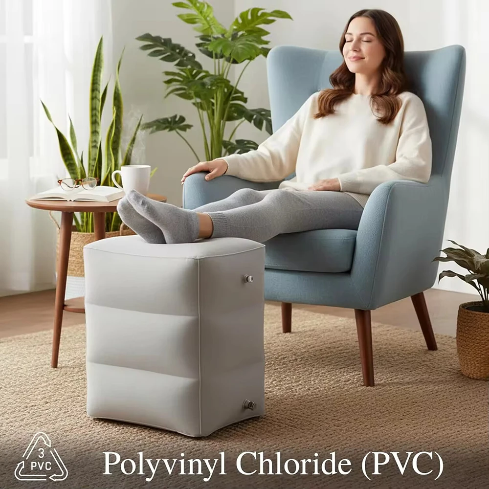 Draagbare opblaasbare reisvoet - Office Footrest Cushion recensie en prijs