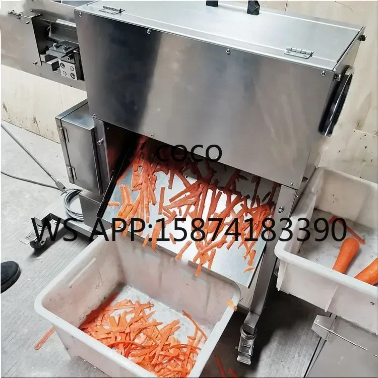 99.9% Peeling Rate Artificial Carrot Peeling Equipment Automatic Carrot Peeling Machine