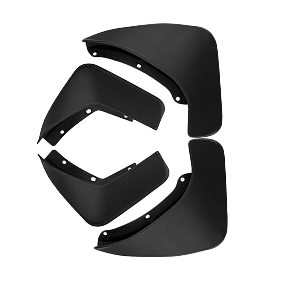 Off-road Protection As Shown Front Rear Mud Flaps Replacement Mud Flaps Set Front Rear Guards No Programming Required