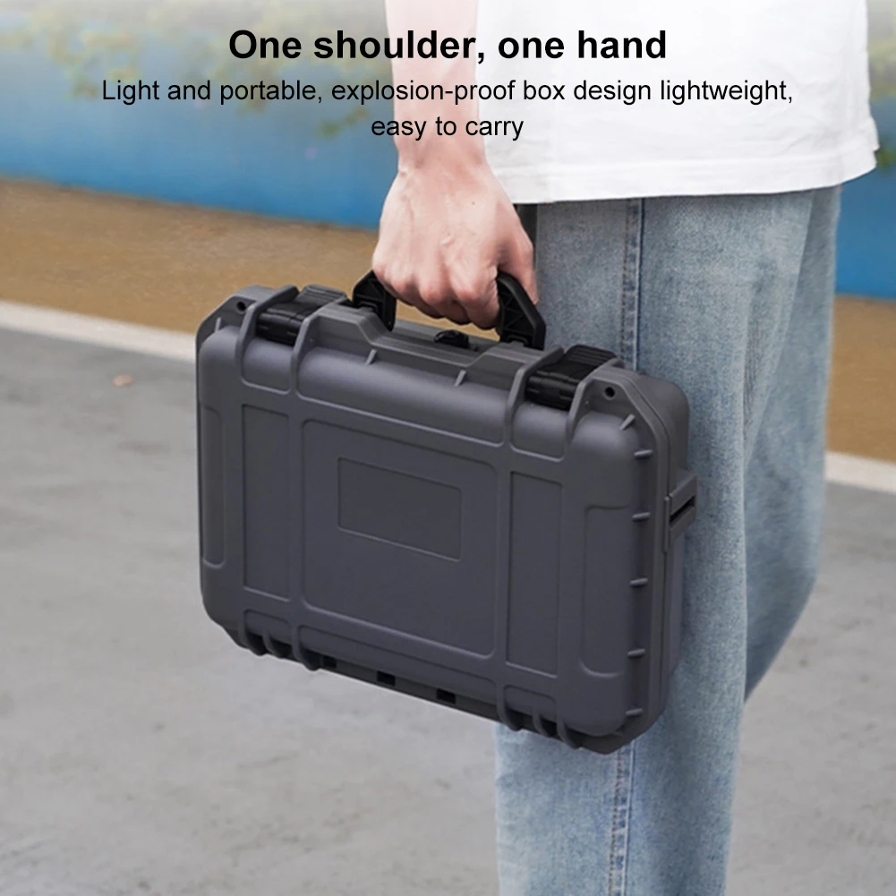 กล่องกันระเบิดสำหรับ DJI Neo ถุงเก็บของกระเป๋าใส่คอมพิวเตอร์เคสพกพาแบบพกพากันน้ำสำหรับอุปกรณ์เสริมโดรน DJI Neo