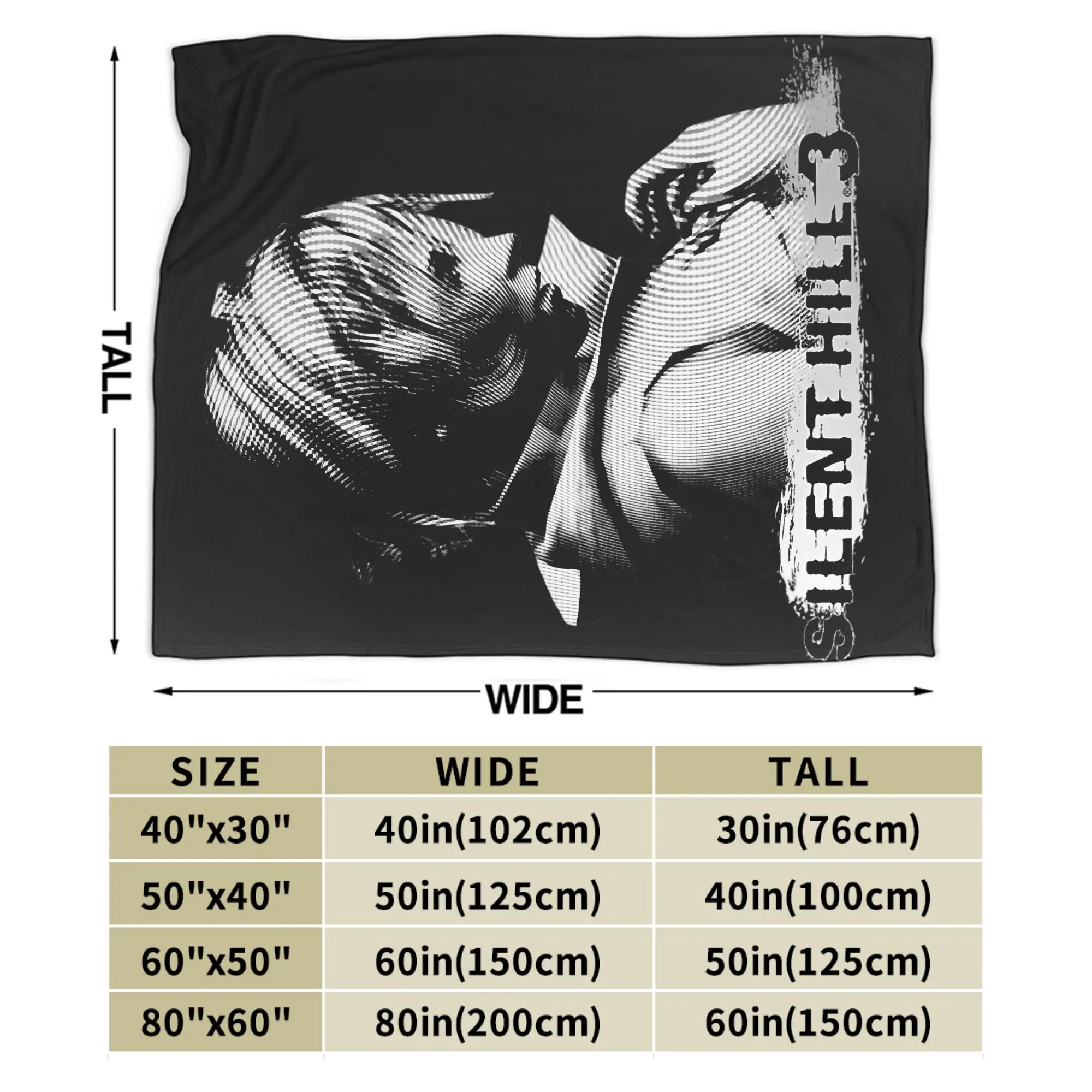 سايلنت هيل الفانيلا بطانية الشتاء هيذر شيريل ميسون سوبر لينة رمي بطانية للأطفال الكبار الأريكة الجمالية المفرش #6