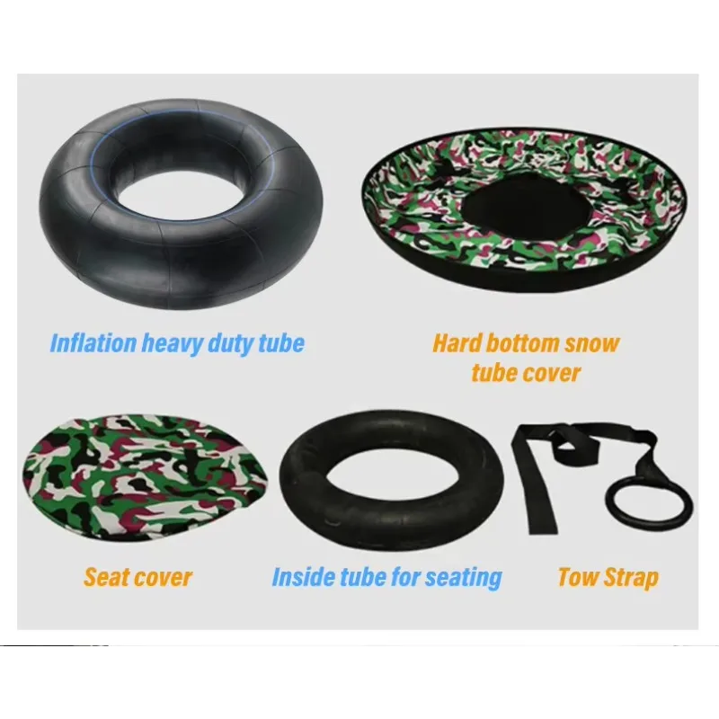 أنبوب ثلج ذو قاع صلب 100 سم، زلاجات رياضية شتوية شديدة التحمل #2