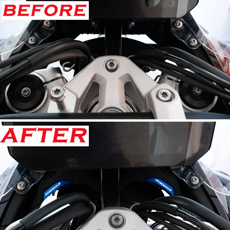 For BMW R1300GS R 1300 GS R 1300GS ADVENTURE ADV 2023-25 Motorcycle Cockpit Panel Fairing Fork Shield Updraft Deflector R1300GS