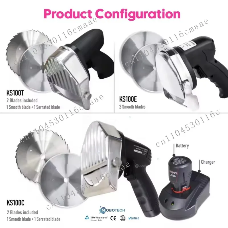 Adjustable thickness electric kebab slicer knife turkey slicer 80mm