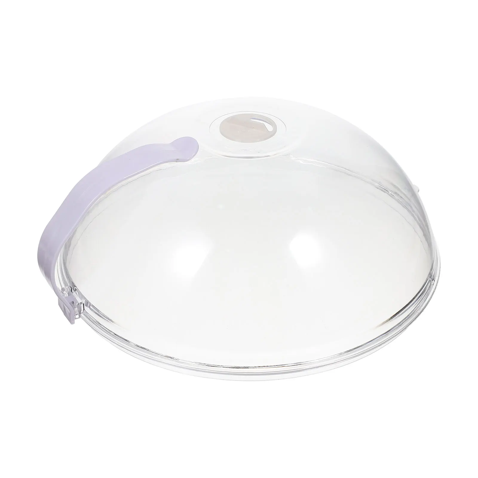 

Heated Splash Hood Microwave Cover Dining Table Clear Food Covers for Buffet Meal Prep Containers Reusable Safe Pp