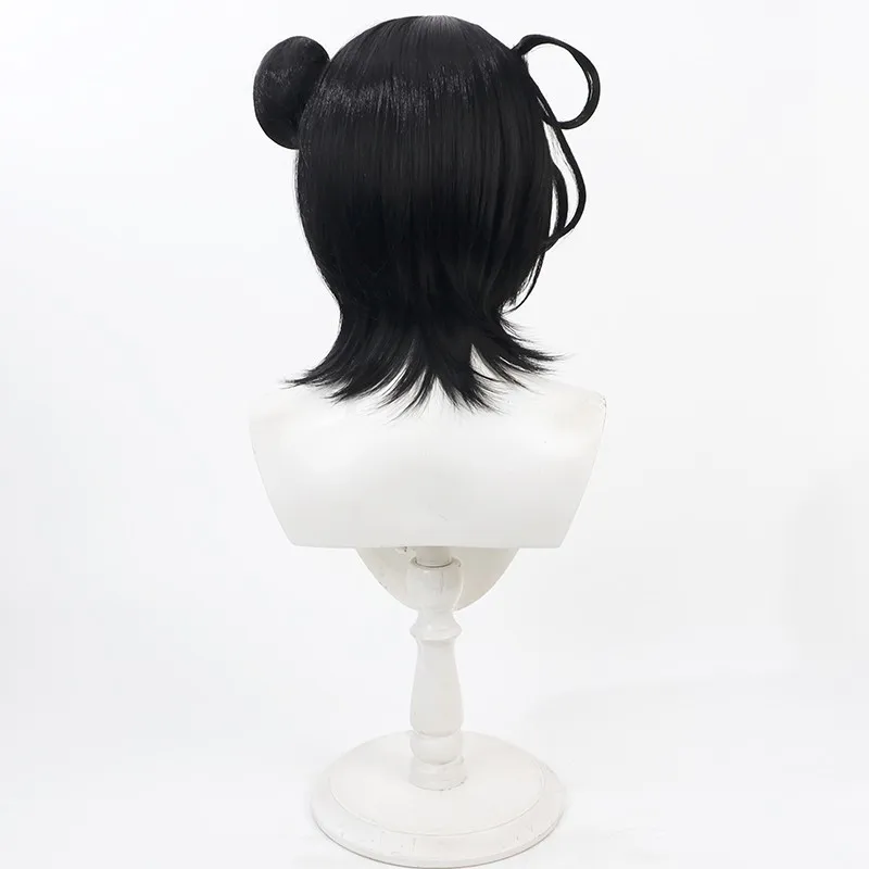 غطاء الرأس Li Yuting شعر مستعار تأثيري المسامير الشعر الأسود هدية عيد الهالوين