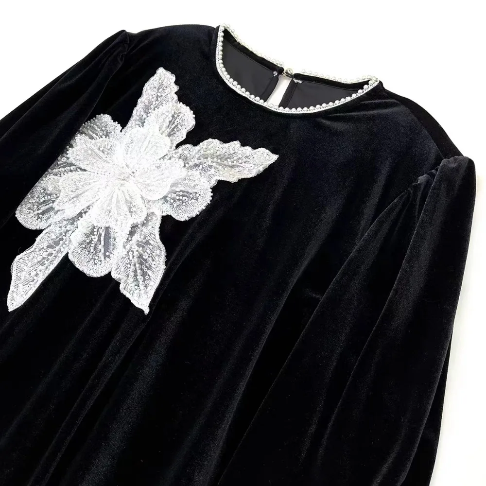 

Polyester fibre Chest Flower Embroidery Children's Clothing Brooch Accessories Multi-layer Sequin Women's Clothing