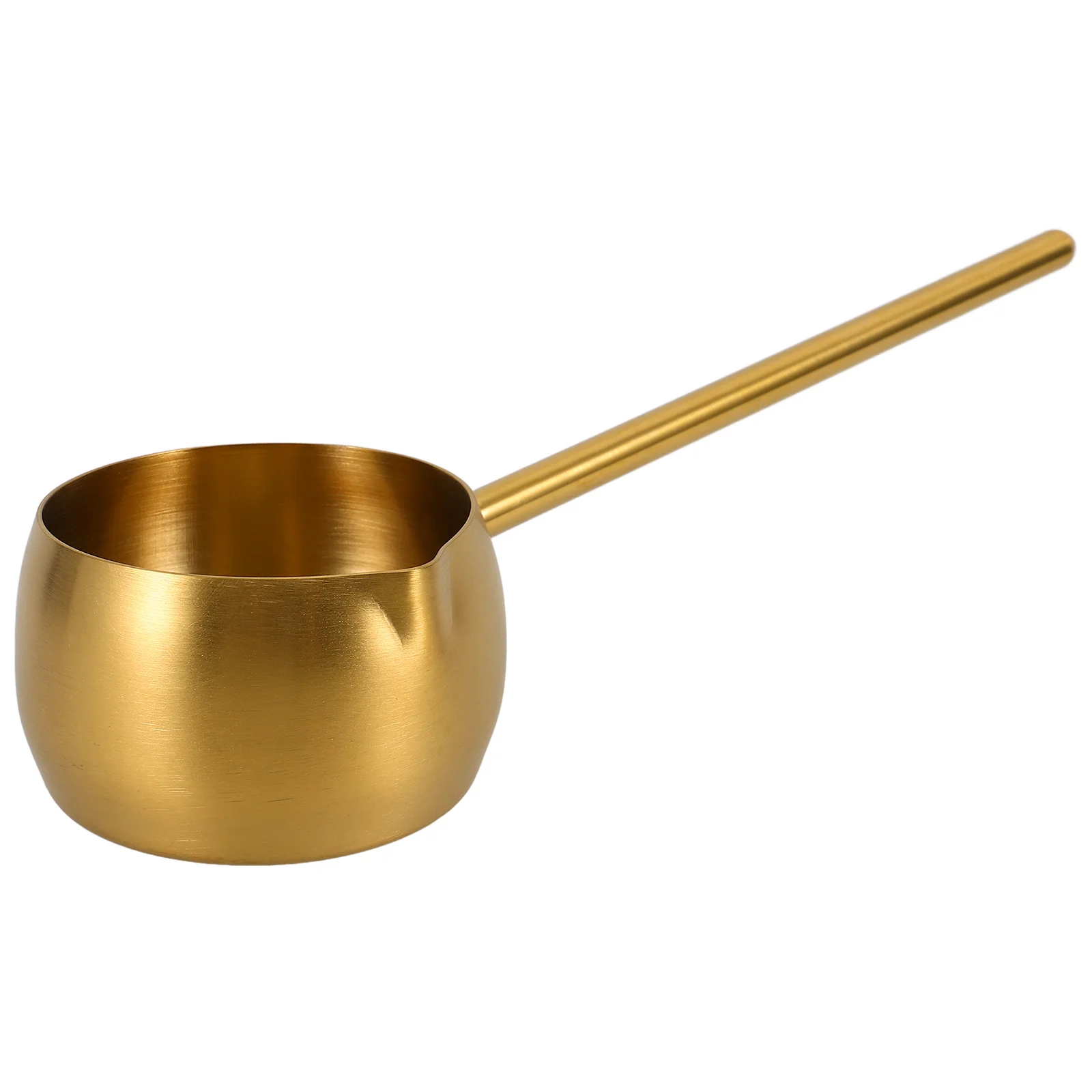 مغرفة زيت من الفولاذ المقاوم للصدأ 250 مللي ملعقة شوربة قحافة مياه مقبض طويل مغرفة معدنية مقاومة للاهتراء للاستخدام في المطبخ والمطعم #6