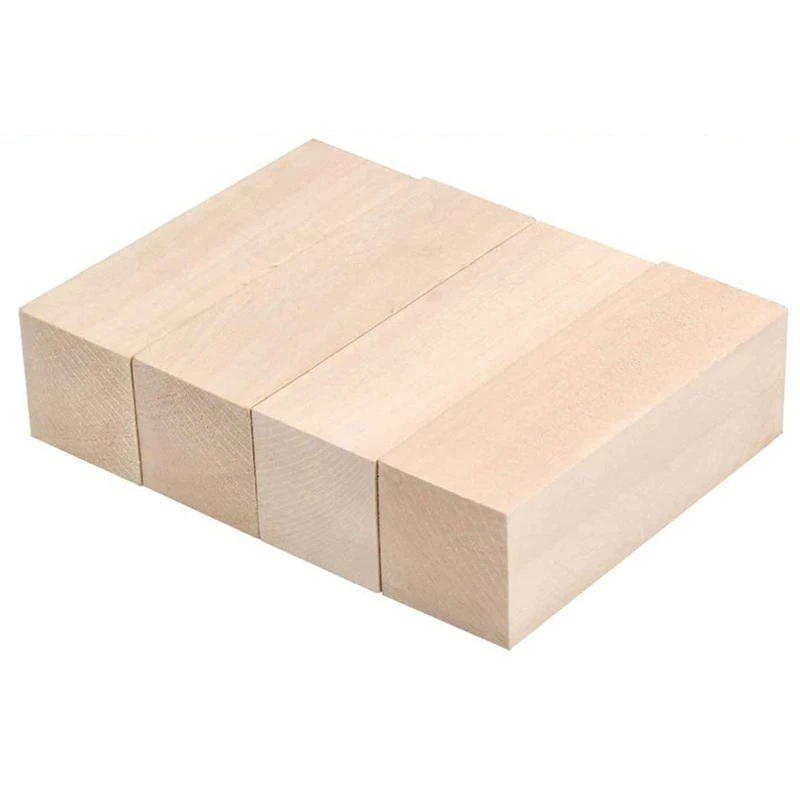 

Large Carving Wood Blocks Whittling Wood Blocks Basswood Carving Blocks Unfinished Soft Wood Set For Carving Beginners