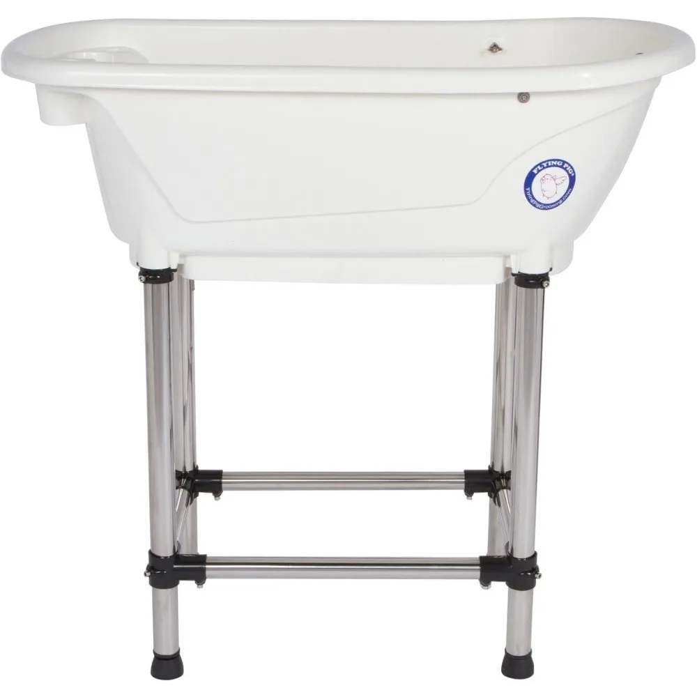 

Pet Dog Cat Portable Bath Tub (White）