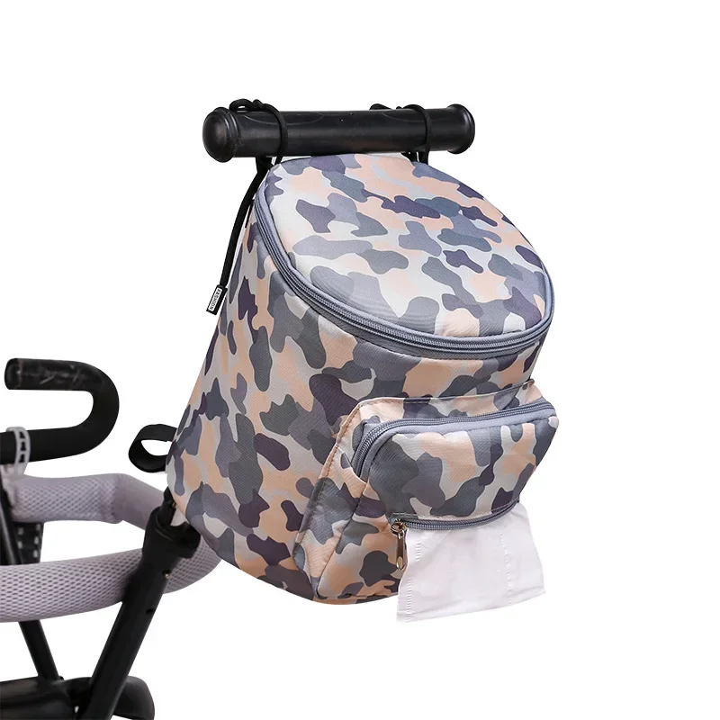 Baby Stroller Organizer Bags Mummy Large Capacity Travel Hanging Bag Bottle Holder Pram Diaper Bags Baby Stroller Accessories