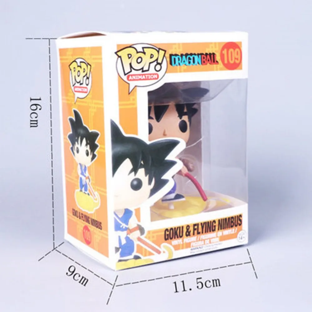 Funko Pop Dragon Ball อะนิเมะการกระทําตัวเลขของเล่น Son Goku Vegeta Piccolo Frieza การ์ตูน Q-รุ่นเครื่องประดับรุ่นเด็กของขวัญ