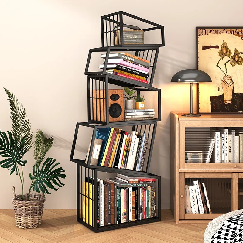 Portable Office Bookcases Minimalist Aesthetic Luxury Personalized Book Shelf Organizer Story Girl Librero Trendy Furniture