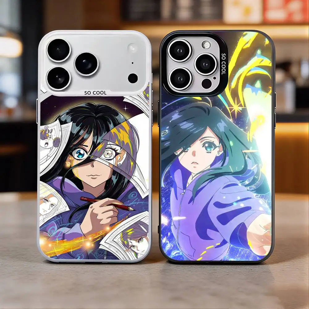 

Anime Z-Zenshu Phone Case For iPhone 17,16,15,14,13,12,11 Plus,Pro Max,Colored Silver Phone Case