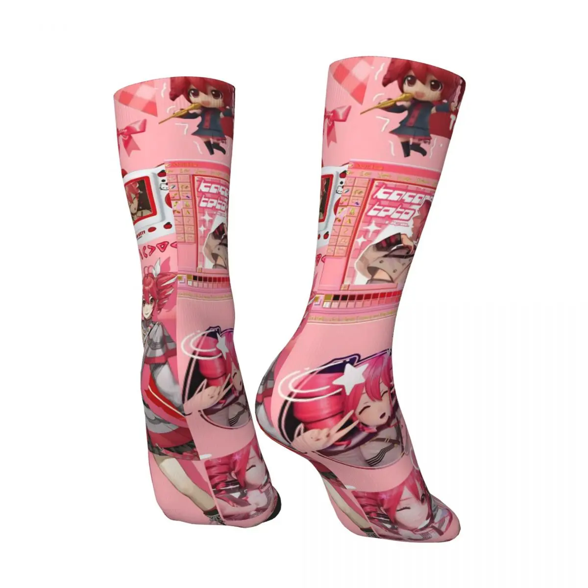 Pearto Poteto аниме Kasane Teto Virtual Singer чулки носки осенние противоскользящие носки унисекс мужские спортивные дышащие носки на открытом воздухе