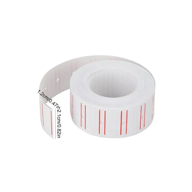 ملصقات ملصقات المنتجات 10 لفات من ورق الترميز، ملصقات بيع قابلة للطباعة، ملصقات متعددة الاستخدام قابلة للإزالة للشركات الصغيرة